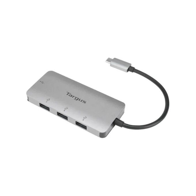 D USB3.0 HUB USB-C 4Port SuperSpeed Targus Silver — image 6