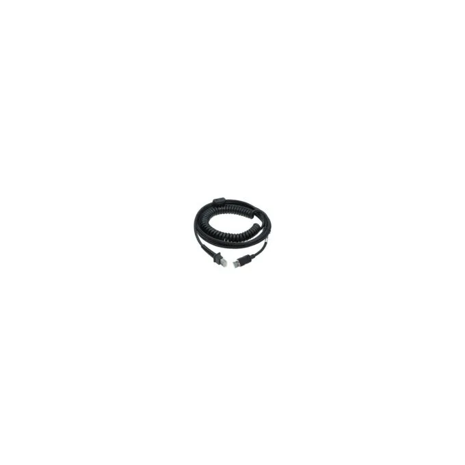 Datalogic USB cable - 5 m - coiled - black — image 1