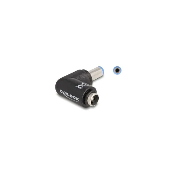 DC Adapter 5.5 x 2.1 mm Stecker zu 5.5 x 2.1 mm Buchse 90° gewinkelt — image 1