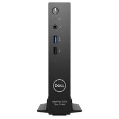 Dell OptiPlex 3000 Thin Client N6005 8GB 64GBeMMC Integrated 65W Verti Stand TPM WLAN Mouse ThinOS 3Y ProSpt