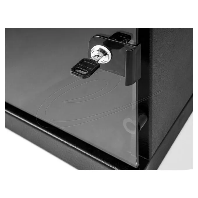 Delock 10? Netzwerkschrank 6 HE mit Glastür zur Stand- oder Wandmontage. 240 mm Tiefe. Traglast 30 kg. 330 x 312 x 30... — image 5