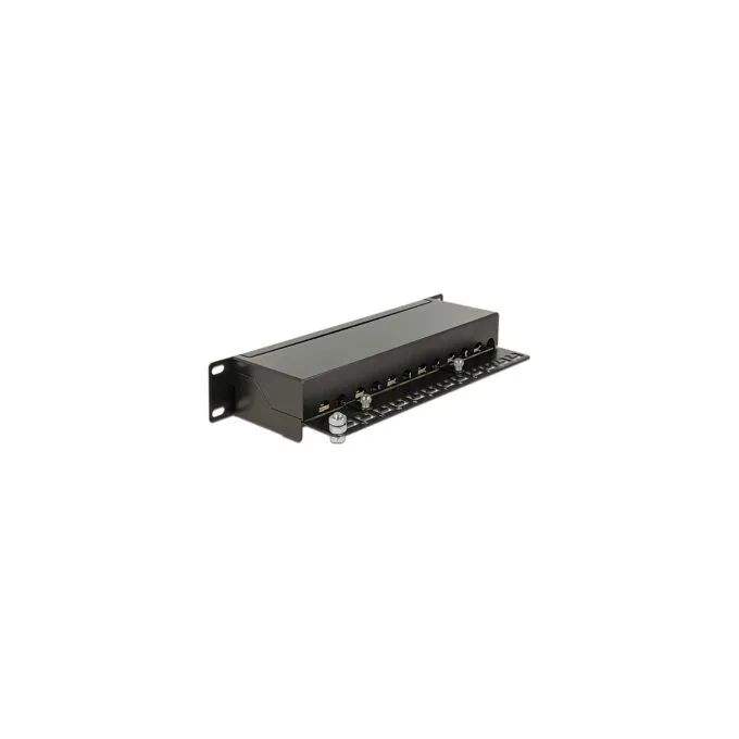 Delock 10? Patchpanel 12 Port Cat.6A schwarz — image 2