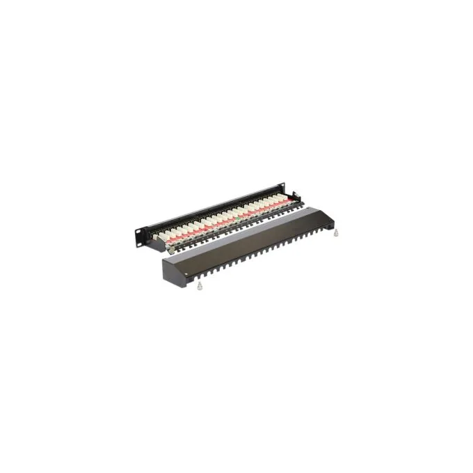 Delock 19? Patchpanel 24 Port Cat.6A schwarz — image 2