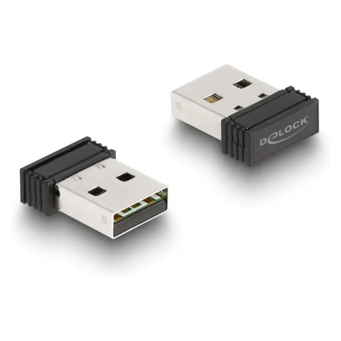 Delock 2 in 1 USB Typ-A Nummernblock mit Taschenrechner Funktion 2.4 GHz kabellos schwarz — image 3
