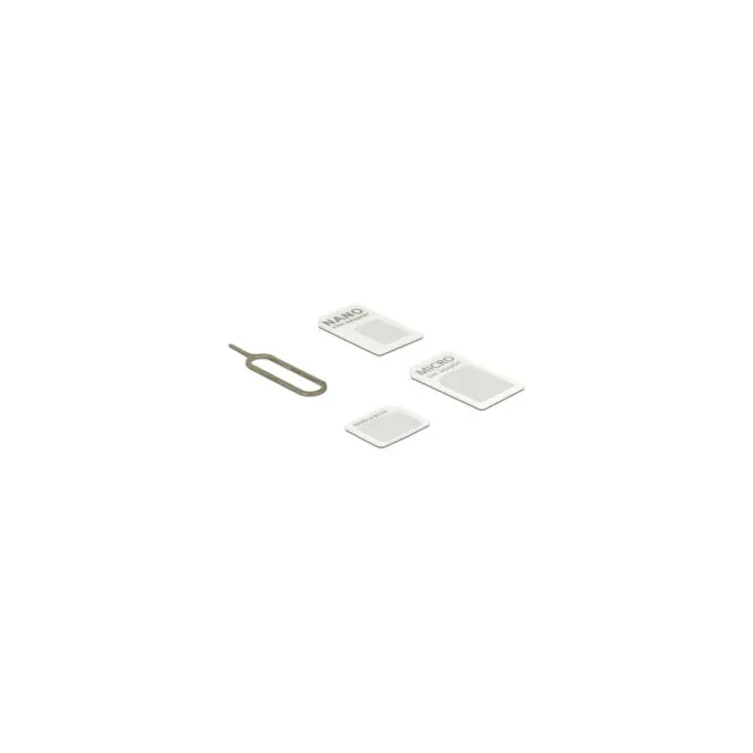 Delock 4 in 1 SIM Karten Adapter Set — image 3