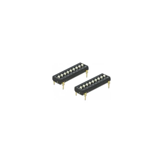 Delock 66309 - DIP switch - 2 Stück(e) - Röhre — image 1