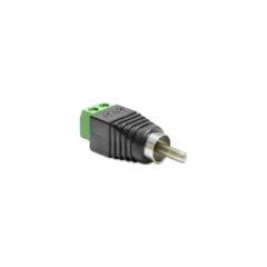 Delock Adapter Cinchstecker to Terminalblock 2 Pin