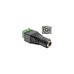 Delock Adapter DC 5.5 x 2.1 mm Buchse to Terminalblock 2 Pin