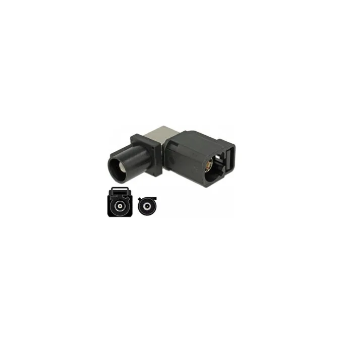 Delock Adapter FAKRA A Buchse 90° to FAKRA A Stecker — image 2