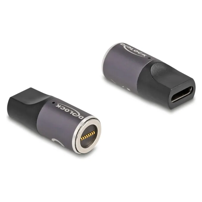 Delock Adapter für Notebook Ladekabel USB Type-CTM Buchse zu magnetischem 8 Pin Konnektor — image 3