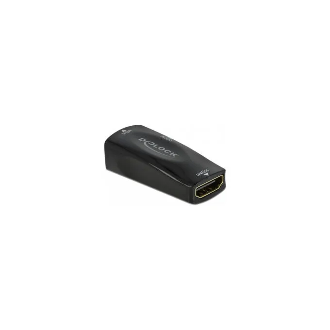 Delock Adapter HDMI-A Buchse zu VGA Buchse 1080p mit Audio — image 1