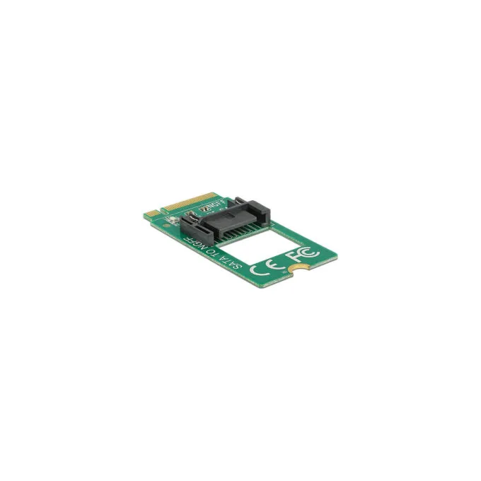 Delock Adapter M.2 Key B Stecker to SATA 7 Pin - Formfaktor 2242 — image 2