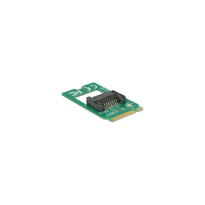 Delock Adapter M.2 Key B Stecker to SATA 7 Pin - Formfaktor 2242 — image 1