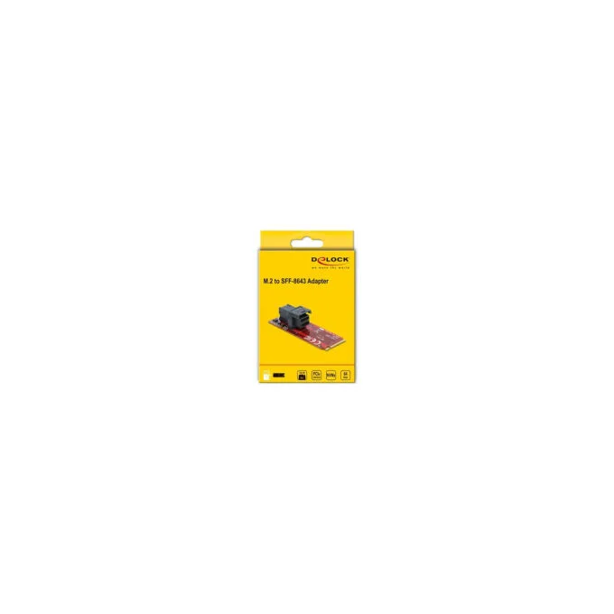 Delock Adapter M.2 Key M to SFF-8643 NVMe — image 2