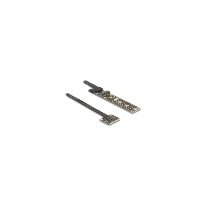 Delock Adapter Mini PCIe Stecker zu M.2 Key M Buchse mit Kabel 20 cm — image 1