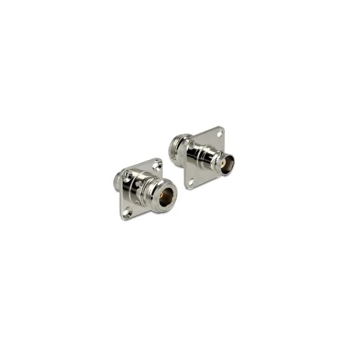 DELOCK Adapter N Buchse to BNC Buchse zum Einbau — image 1