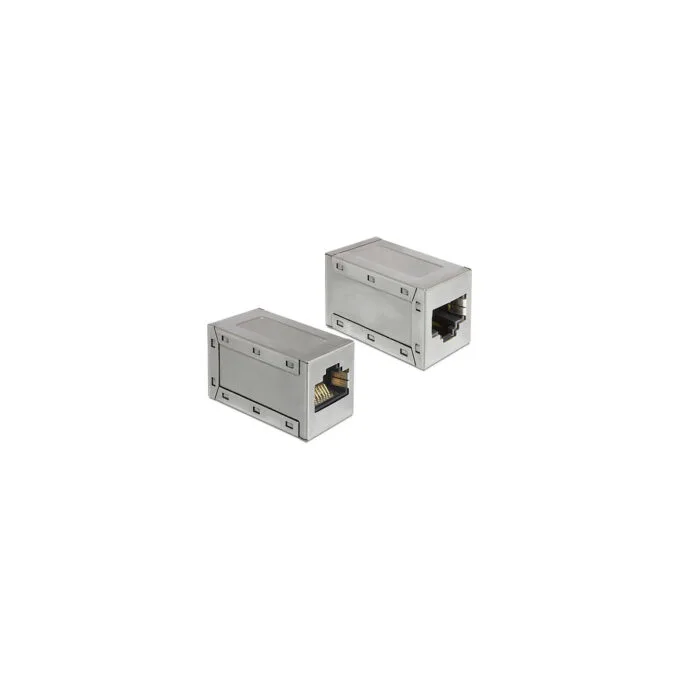 Delock Adapter RJ45 Buchse to RJ45 Buchse Cat.6 STP — image 1