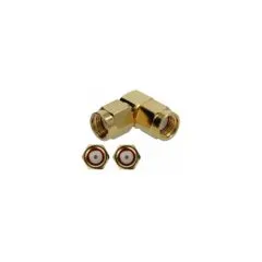 Delock Adapter RP-SMA Stecker zu RP-SMA Stecker 90° 10 GHz