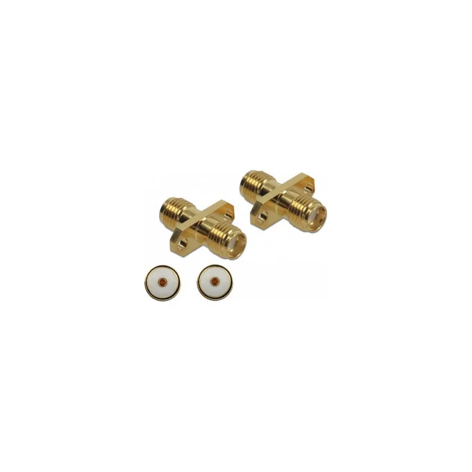 Delock Adapter SMA Buchse zu SMA Buchse zum Einbau 10 GHz — image 2