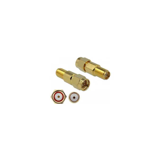 Delock Adapter SMA Stecker zu SMA Buchse 3 GHz — image 1