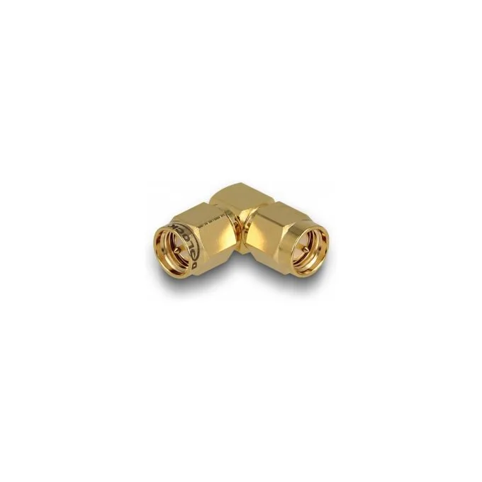 DELOCK Adapter SMA Stecker zu SMA Stecker 90 — image 1