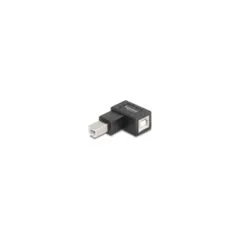 DELOCK Adapter USB 2.0 B Stecker zu B Buchse 90° rechts gew.