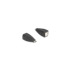 DELOCK Adapter USB 2.0 Micro-B Stecker zu B Buchse