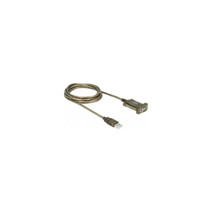 Delock Adapter USB 2.0 Typ-A to 1 x Seriell DB9 RS-232 — image 2