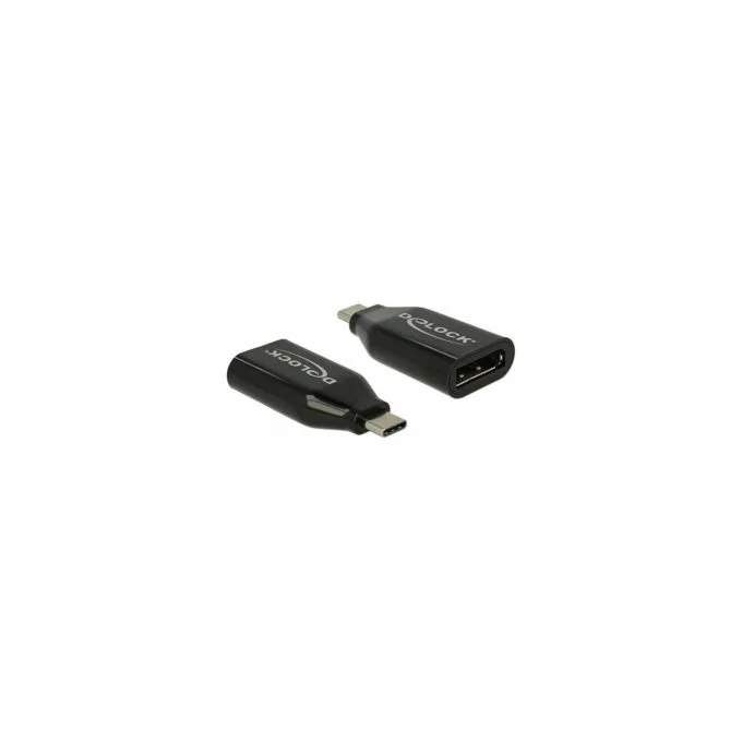 Delock Adapter USB Type-CTM Stecker zu DisplayPort Buchse (DP Alt Mode) 4K 60 Hz — image 1