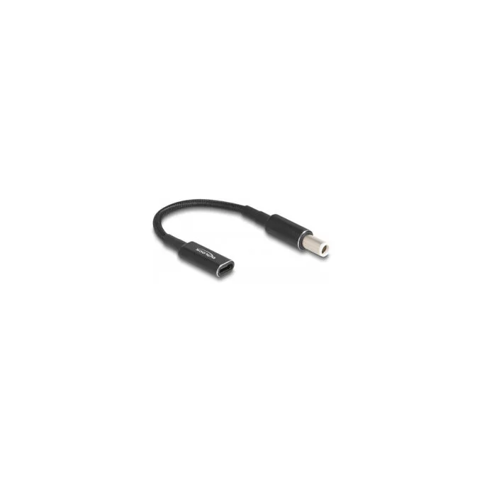 Delock Adapterkabel für Notebook Ladekabel USB Type-CTM Buchse zu Dell 7.4 x 5.0 mm Stecker 15 cm — image 1