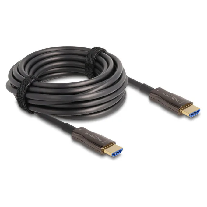 Delock Aktives Optisches HDMI Kabel mit Metallarmierung 8K 60 Hz 10 m — image 2
