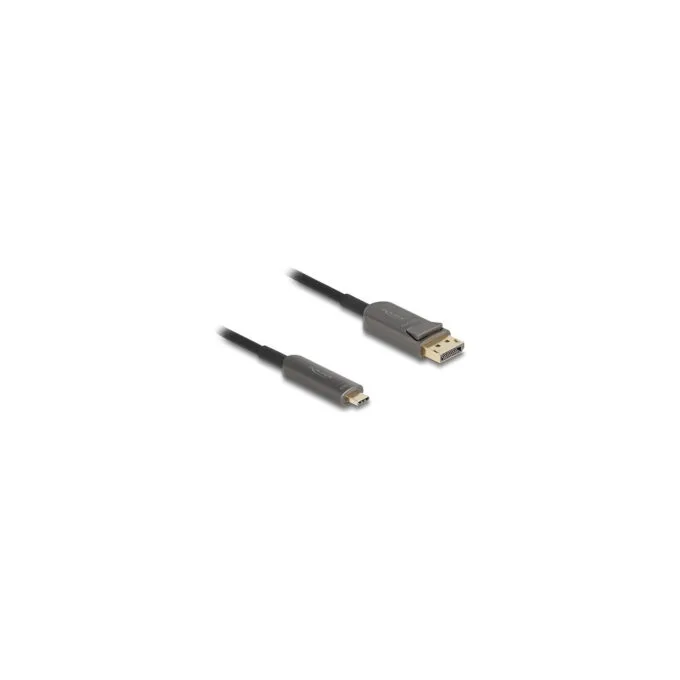 Delock Aktives Optisches Kabel USB Type-CTM zu DisplayPort 8K 60 Hz 40 Gbps 20 m — image 1
