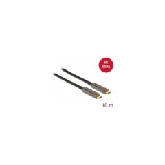 Delock Aktives Optisches USB-CTM Video Kabel 4K 60 Hz 10 m