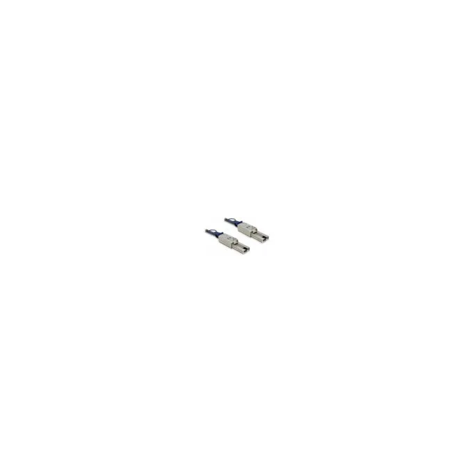 Delock Angeschlossenes externes SCSI (SAS)-Kabel (seriell) - 4x Shielded Mini MultiLane SAS (SFF-8088). 26-polig - 4x... — image 1