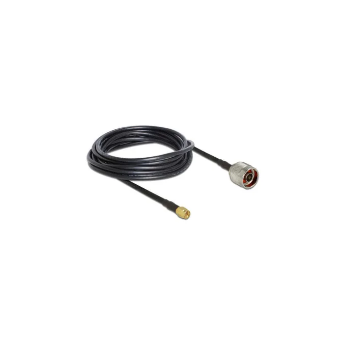 Delock Antennenkabel N Stecker to SMA Stecker RG-58 C U 5 m — image 1
