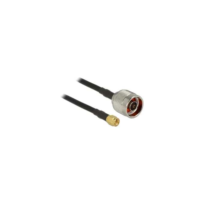DELOCK Antennenkabel N Stecker zu SMA Stecker LMR CFD200 2.5m low loss — image 1