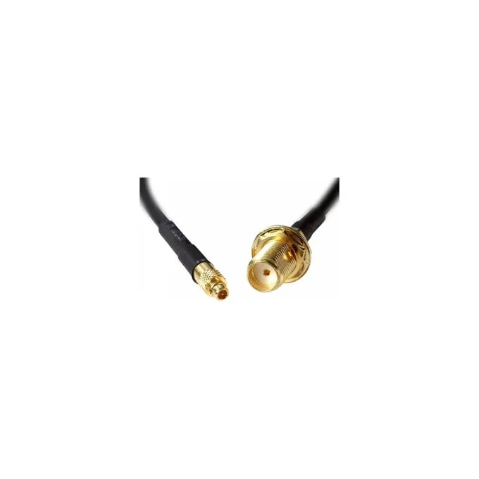 DELOCK Antennenkabel SMA Buchse zum Einbau zu MMCX Stecker 200mm — image 3