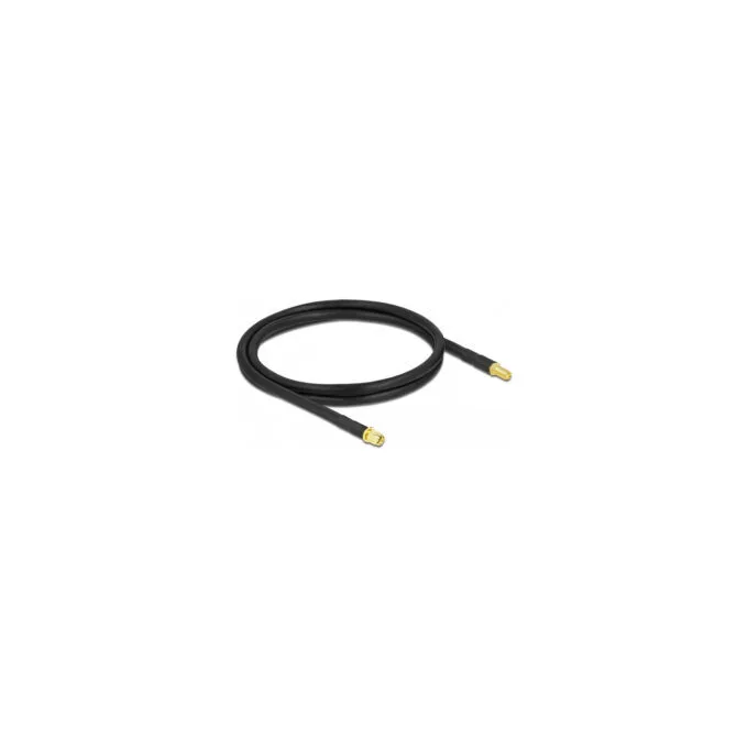 Delock Antennenkabel SMA Stecker zu SMA Buchse LMR CFD300 0.9 m low loss — image 1