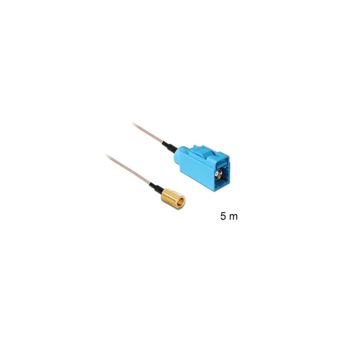 Delock Antennenkabel SMB Buchse zu FAKRA Z Buchse RG-316 5 m — image 1