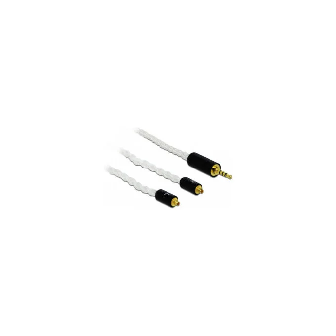 Delock Audio Kabel 2.5 mm 4 Pin Klinkenstecker zu 2 x MMCX Stecker 1.20 m — image 1