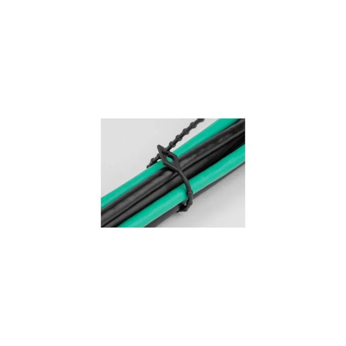 Delock Blitzbinder wiederverwendbar L 150 x B 2.4 mm schwarz 100 Stück — image 2