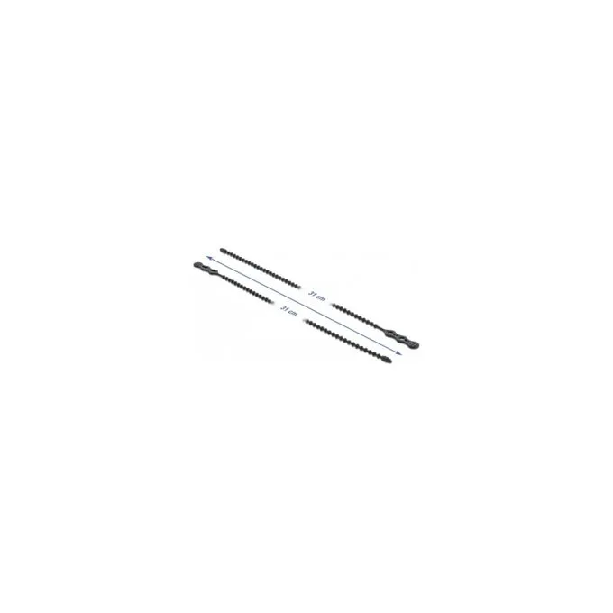 Delock Blitzbinder wiederverwendbar L 310 x B 4.5 mm schwarz 10 Stück — image 2