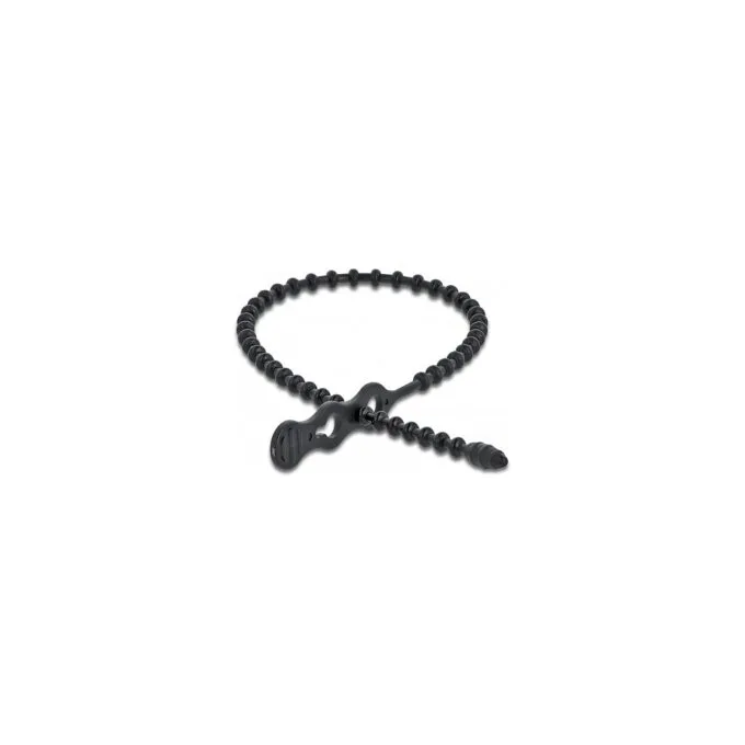 Delock Blitzbinder wiederverwendbar L 310 x B 4.5 mm schwarz 10 Stück — image 3