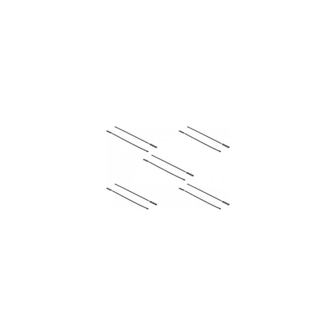 Delock Blitzbinder wiederverwendbar L 310 x B 4.5 mm schwarz 10 Stück — image 1
