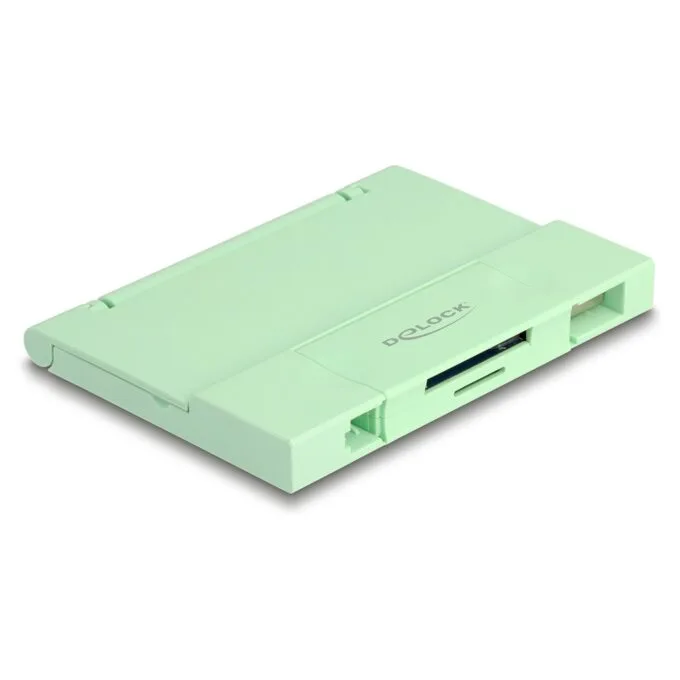 Delock Card Reader USB 5 Gbps USB Type-CTM Typ-A für SD und Micro SD Speicherkarten mit praktischem Speicherkarten Et... — image 2