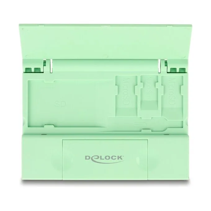 Delock Card Reader USB 5 Gbps USB Type-CTM Typ-A für SD und Micro SD Speicherkarten mit praktischem Speicherkarten Et... — image 3