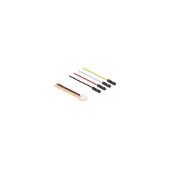Delock Conversion IOT Grove Kabel 4 Pin Stecker zu 4 x Jumper Buchse 40 cm