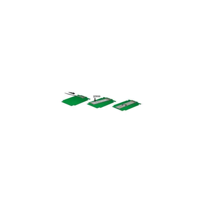 DeLOCK Converter SATA 22 pin to M.2 NGFF - Speicher-Controller - SATA 6Gb s - SATA 6Gb s — image 2