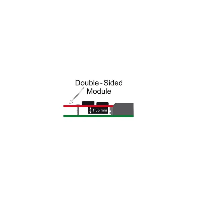 DeLOCK Converter SATA 22 pin to M.2 NGFF - Speicher-Controller - SATA 6Gb s - SATA 6Gb s — image 3