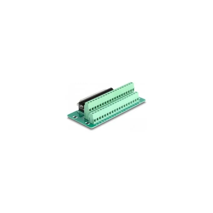 Delock D-Sub 37 Pin Stecker zu Terminalblock für Hutschiene — image 2